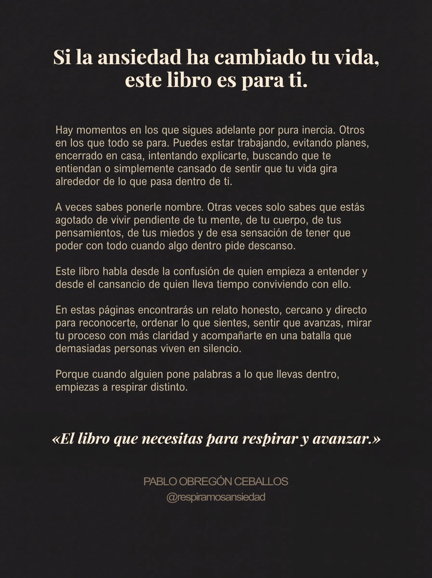 Respiramos ansiedad y no avanzamos — Pack digital